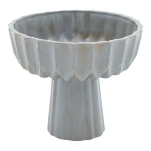 Yang Gri Seramik Ayaklı  Kase