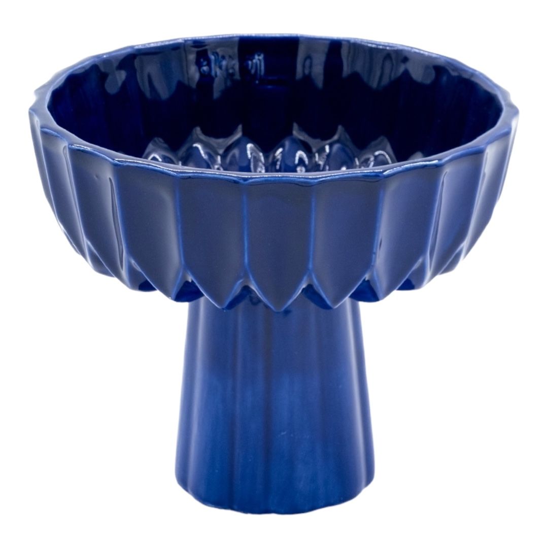 Yang Mavi Seramik Ayaklı  Kase