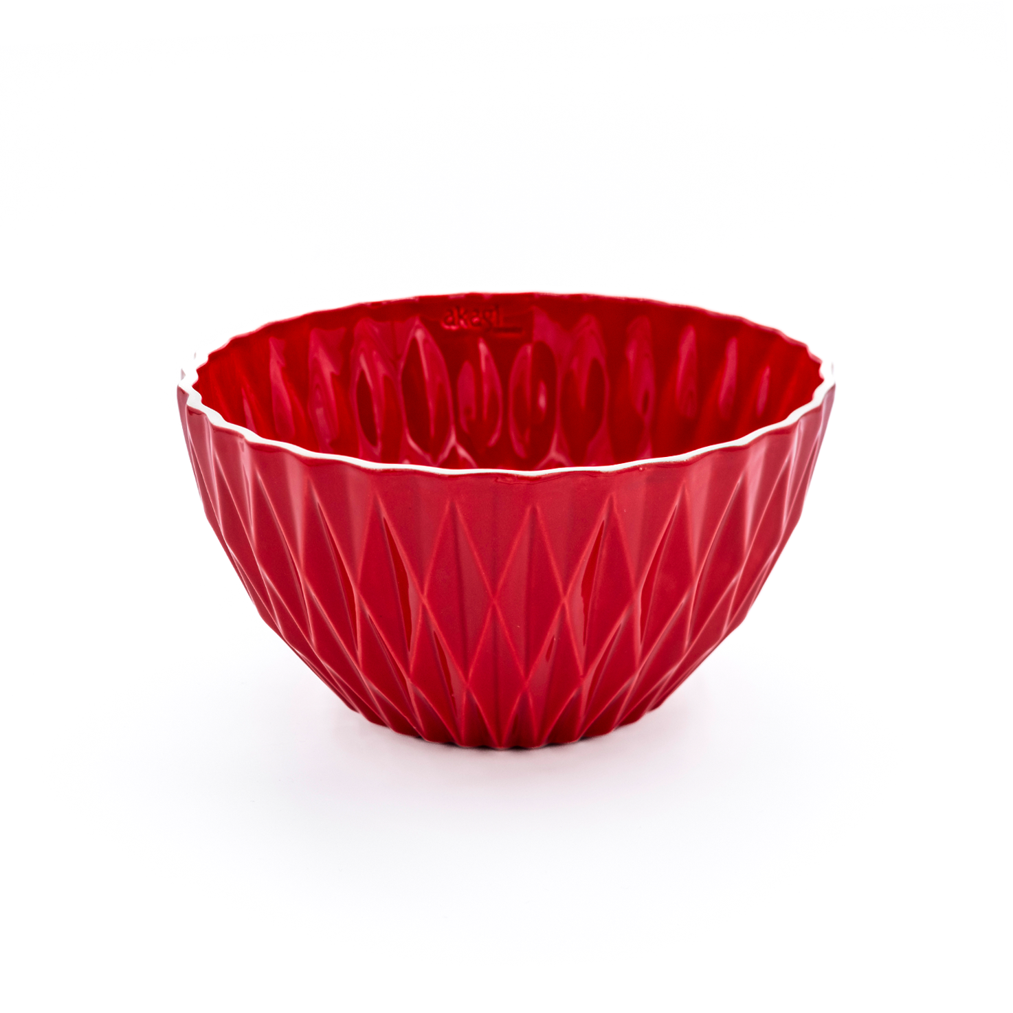 Yang Kırmızı Seramik Salata Kasesi