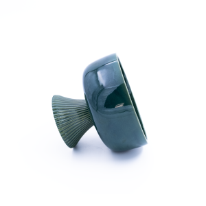 Miriam Yeşil Orta Boy Seramik Ayaklı  Servis