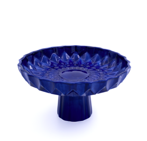 Yang Mavi Seramik Ayaklı  Servis