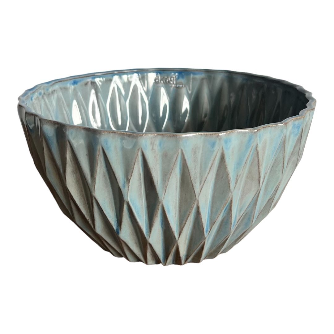 Yang Antik Blue Seramik Salata Kasesi